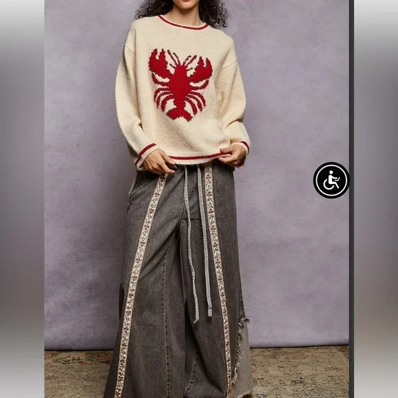 POL Lobster Sweater - Picture 2 of 6